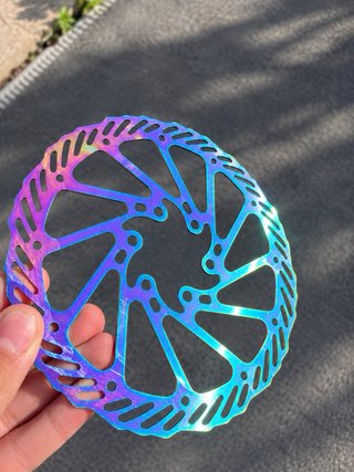 Disco Freno Bicicleta Tornasolado 160mm
