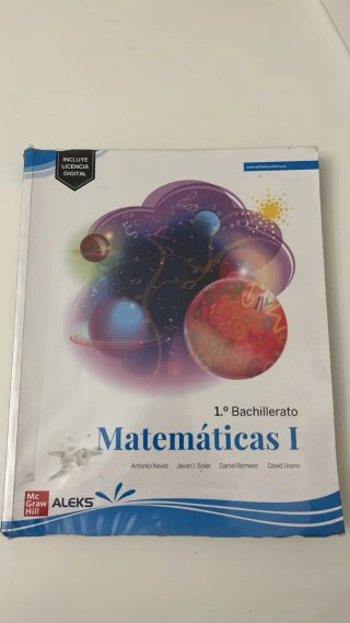 Libros 1° Bachillerato C. Salud Colegio Portacoeli