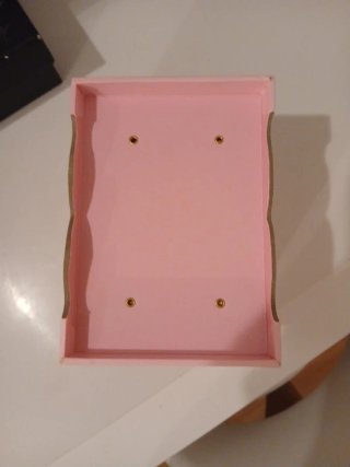 Joyero infantil rosa bailarina y conejitos