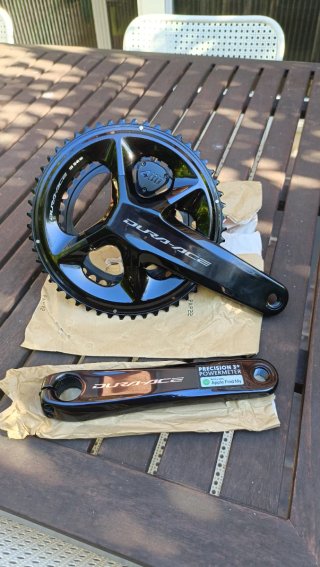 Bielas Shimano Dura Ace FC-R9200 172.5 4iiii dual