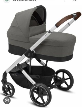 Cybex Balios S Silla y Capazo Gris
