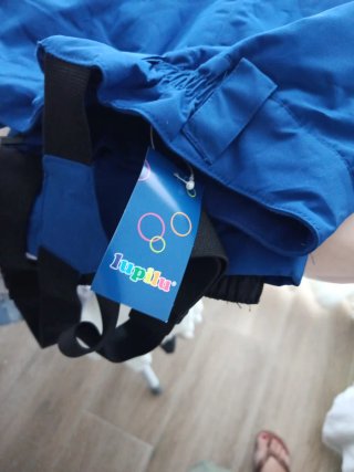 Pantalones de esquí/montaña azules 4/6 años