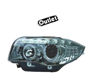 NM FAROS BMW E81 E87 E82 E88 OJOS ANGEL LUZ DIURNA FONDO CRO