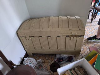 Baúl antiguo para restaurar
