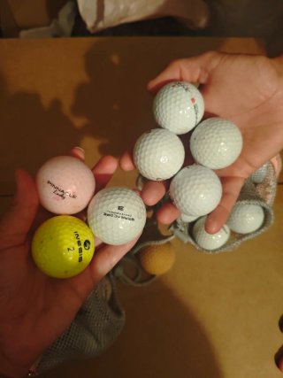 Lote 32 Pelotas Golf Variadas