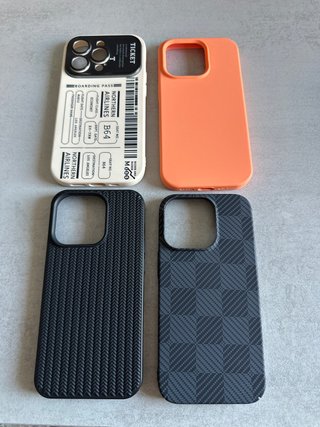 Fundas iPhone 14 Pro (4 unidades)