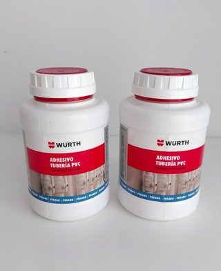 Adhesivo tuberías PVC Wurth - 2 und.