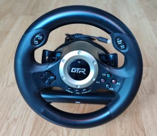 Volante Jinshu GTR para PS4, PS3, Xbox, Switch, PC