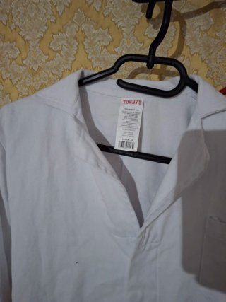 Uniforme Blanco Sanitario Talla L