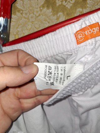 Uniforme Blanco Sanitario Talla L