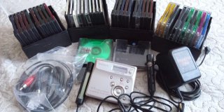 45 Mini Discs. DE REGALO EL REPRODUCTOR DE DISC