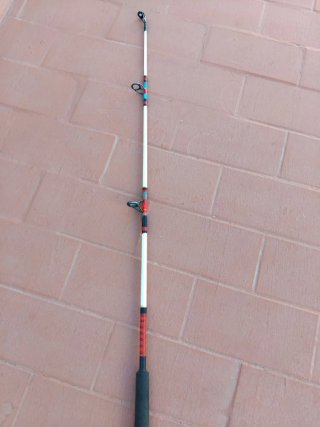 Caña dura para pesca de pez gordo