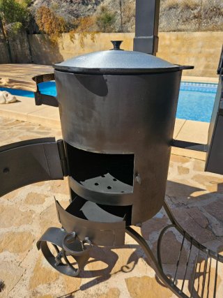 Conjunto Caldero (Kazán) Barbacoa