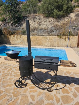 Conjunto Caldero (Kazán) Barbacoa