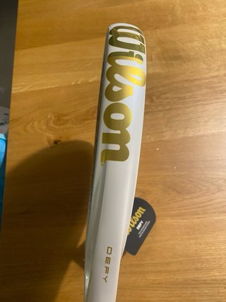 Racchetta Padel Wilson Defy Bianca Nuova