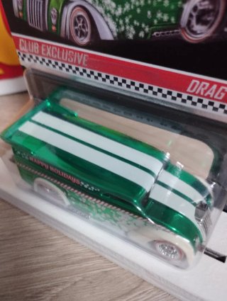 Hot Wheels RLC HOLIDAY Drag Dairy NUMERADO