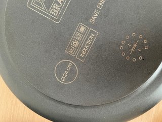 Juego Sartenes Bra aluminio Origin 24 y 28cm
