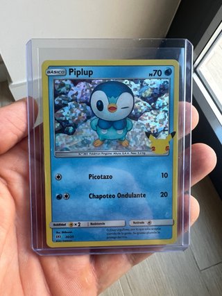 Piplup Holo 20/25 Pokémon McDonald's 2021