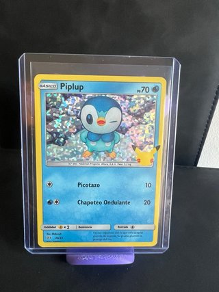 Piplup Holo 20/25 Pokémon McDonald's 2021