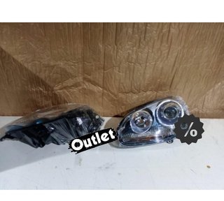 NM FAROS VOLKSWAGEN VW GOLF MK5 03-08 LOOK GTI FONDO NEGRO R