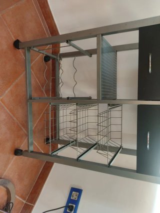 Mesa auxiliar cocina verdulero