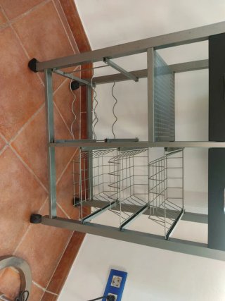 Mesa auxiliar cocina verdulero
