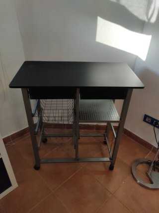 Mesa auxiliar cocina verdulero
