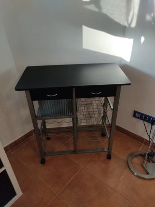 Mesa auxiliar cocina verdulero
