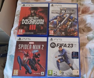 4 Videojuegos PS5: Spider-Man 2, FIFA 23, Call of