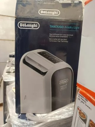 Deshumidificador De'Longhi Blanco y Negro