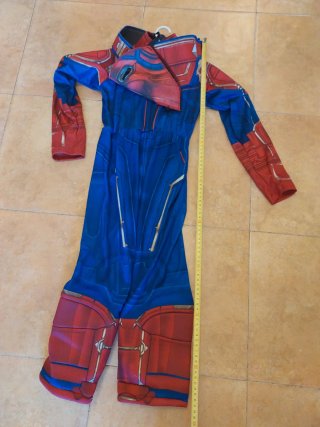 Disfraz Capitana Marvel niña