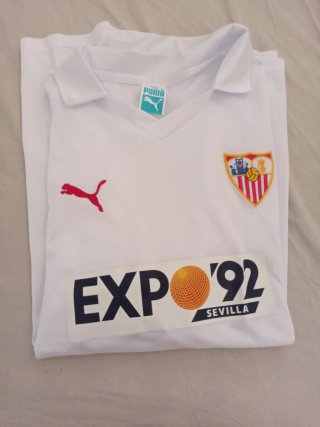 Camiseta Retro Sevilla FC Talla L Replica