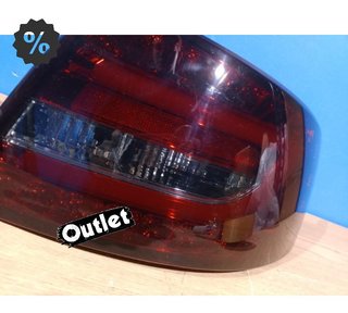 NM PILOTOS LED BAR ROJO AUDI A6 C6 SEDAN 04-08 AHUMADO 6 PIN
