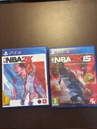 Lote Juegos NBA 2K PS4
