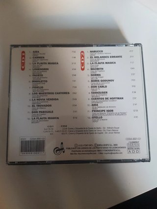 CDs Música Clásica: Nabucco, Tchaikovsky, Coros Óp