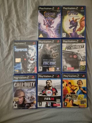 Giochi PS2: Spyro, Terminator, FIFA, PES e altri