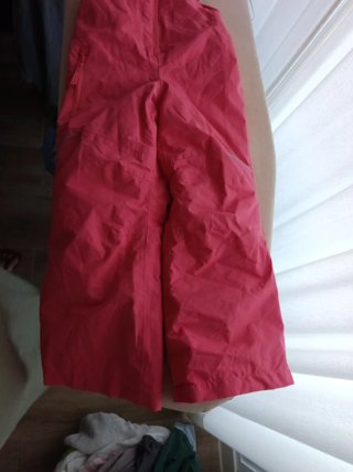 Pantaloncini da sci rosa per montagna 4/6 anni