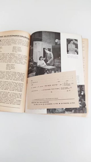 Revista Primer Acto, n°1