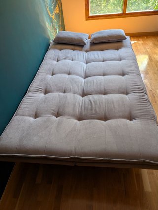 Sofá Cama Nórdico 3 Plazas Beige
