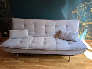 Sofá Cama Nórdico 3 Plazas Beige