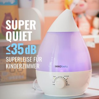 HUMIDIFICADOR 2.4L ULTRASÓNICO INNOBETA WATERDROP