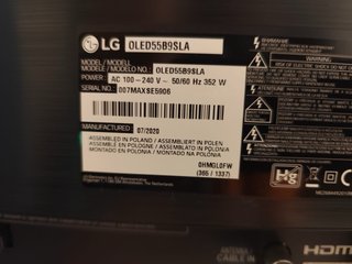 TV LG OLED 55 Negro