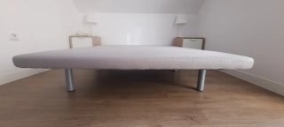 Base cama 1,35x1,90 con patas