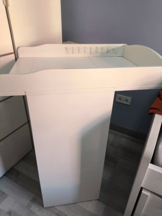 Cambiador Bebé Blanco Ikea