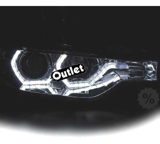 NM FAROS BMW F30 F31 LCI 15-18 LUZ DIURNA LED DRL CROMADOS R