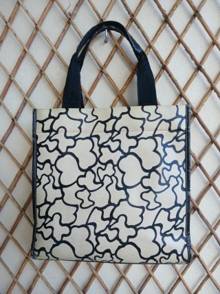 Bolso de mano estampado