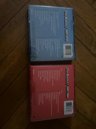 CDs The Beatles 1962-1966 y 1967-1970