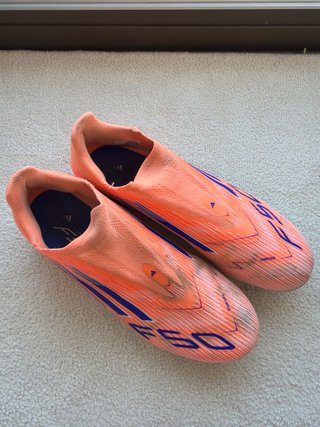 Zapatillas Fútbol Adidas Naranja/Morado