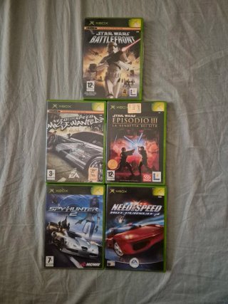 Giochi Xbox: Star Wars, Need for Speed, Spy Hunter