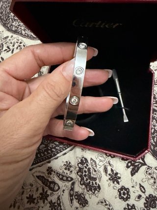 Pulsera Diamantes Plata